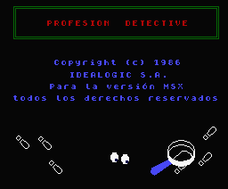 profesion detective